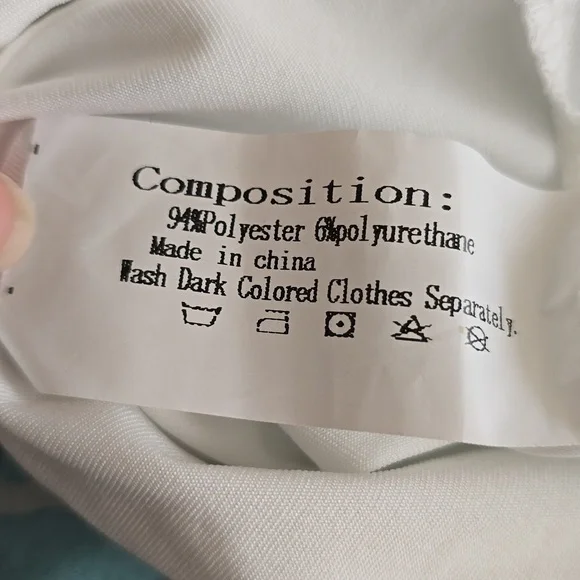 Zaful NWT White Crop Top size 4 - Picture 7 of 7